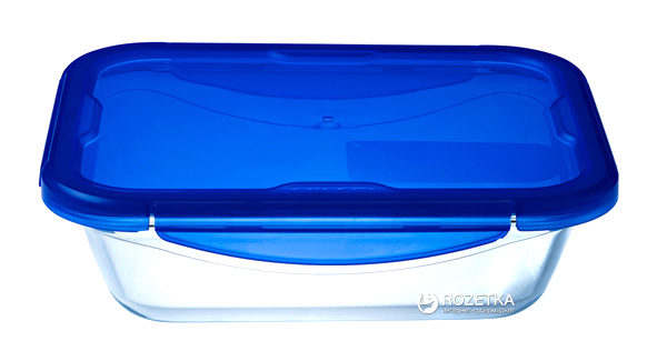 

Форма для запекания прямоугольная Pyrex Cook&Go с крышкой 24х18х6 см