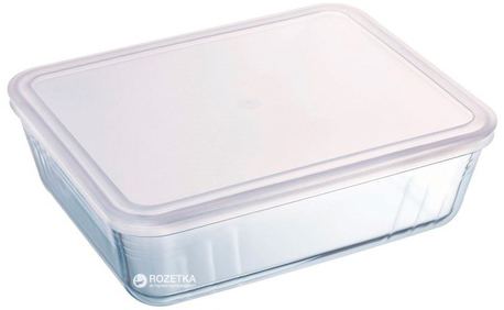 

Форма для запекания прямоугольная Pyrex Cook&Store с крышкой 27х23 см