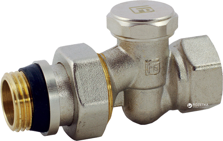 

Кран радиаторный FADO New 1/2'' прямой нижний, RN04