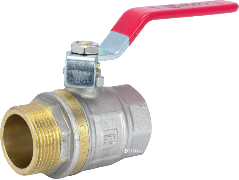 

Кран шаровой FADO New PN40 25 1'' НВ с ручкой, KNR3