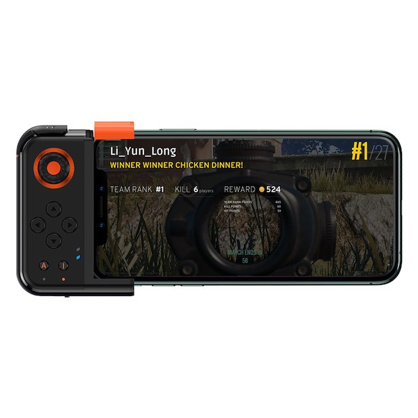 

Одноручный игровой контроллер для смартфона Baseus GAMO GA05 Gamer - черный-оранжевый