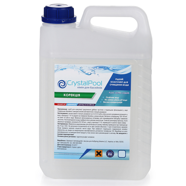 

Жидкий флок Crystal Pool Floc Ultra Liquid 30 л