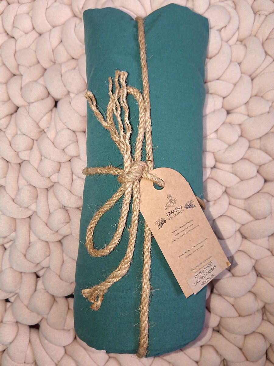 

Простыня на резинке Limasso 180x200x30 Dark Green