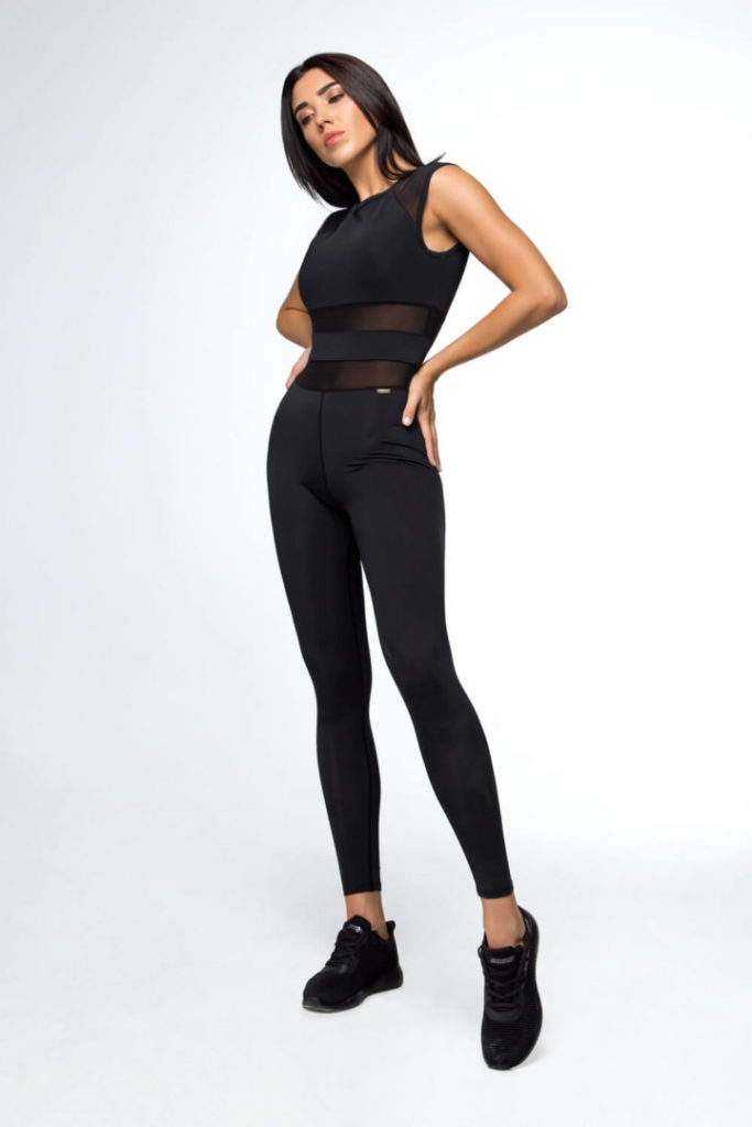 

Спортивный женский комбинезон Designed for Fitness Essential Black XS черный