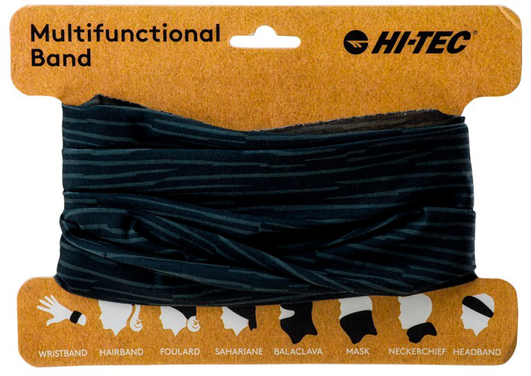 

Снуд Hi-Tec Temi-Grey Stripes  Темно-серый, Снуд Hi-Tec Temi-Grey Stripes One Size Темно-серый