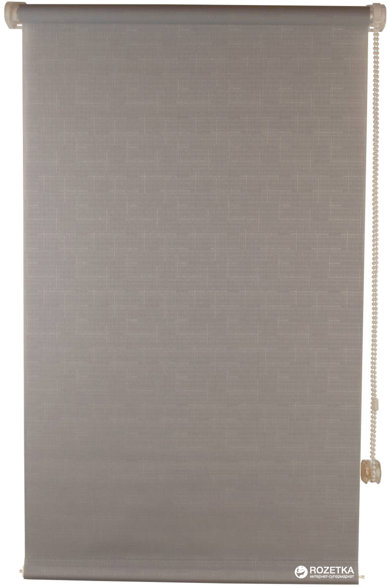 

Ролета тканевая Магия Мини 110х160 см Серая (М1424)