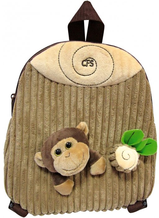 

Рюкзак дошкольный Cool For School 301 11" Унисекс Monkey (CF86004)