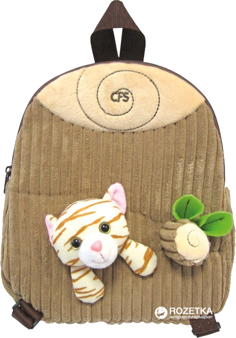 

Рюкзак дошкольный Cool For School 301 11" Унисекс Tiger (CF86005)