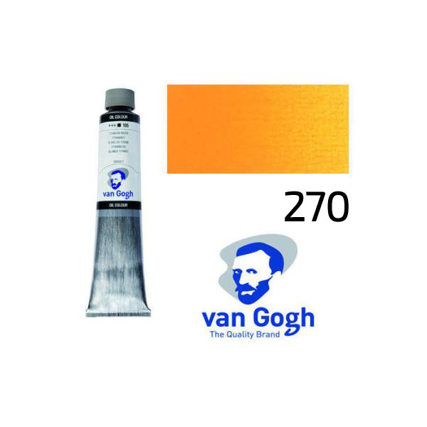 

Краска масляная Royal Talens Van Gogh (270) 200мл AZO желтый темный (8712079326418)