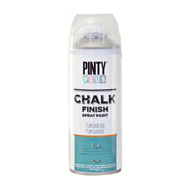 

Краска-аэрозоль на водной основе PINTYPLUS Chalk-finish 400мл бирюза светлая (8429576231403)