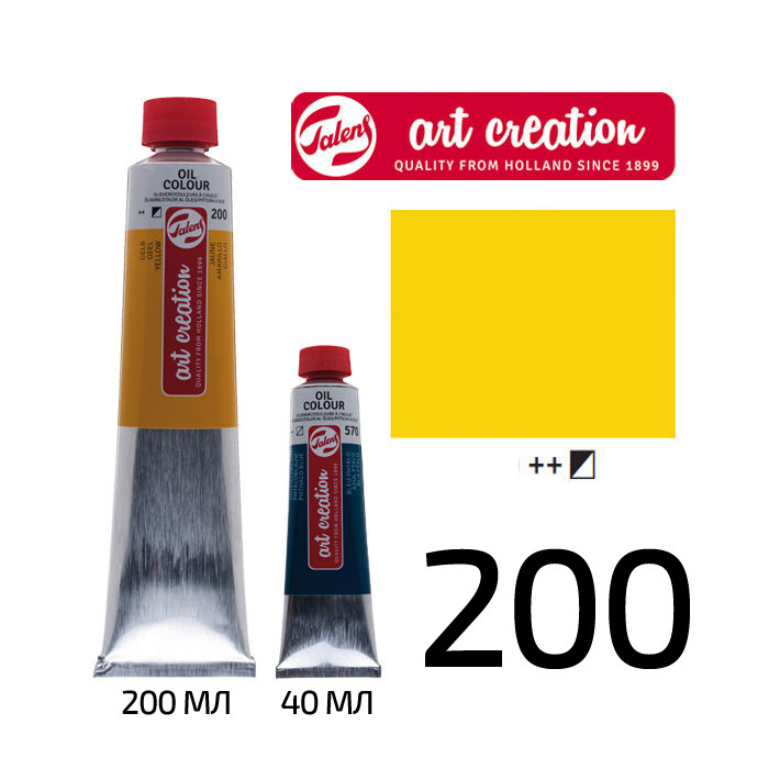 

Краска масляная Royal Talens ArtCreation (200) 200мл желтый (8712079330903)