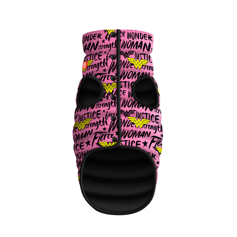 

Курточка WAUDOG Чудо-женщина в розовом для собак M45 0945-4010 (4823089331782)