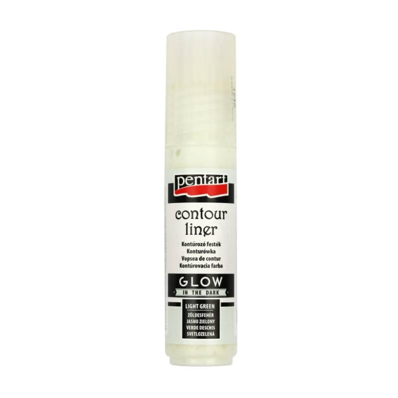 

Контур универсальный Pentart Glow in the dark 20мл зеленый светлый (5997412785913)