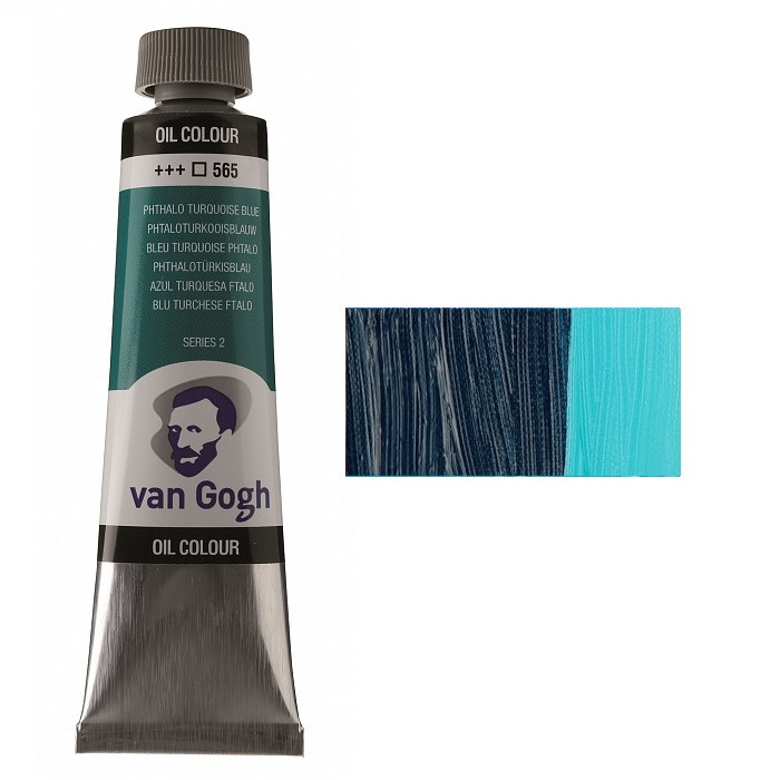 

Краска масляная Royal Talens Van Gogh (565) 40мл бирюзовый синий фц (8712079222338)