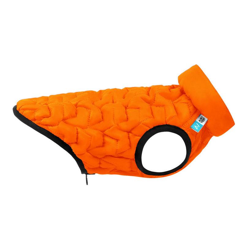 

Курточка двусторонняя AiryVest UNI для собак XS28 оранжевая/черная 2518 (4823089313184)