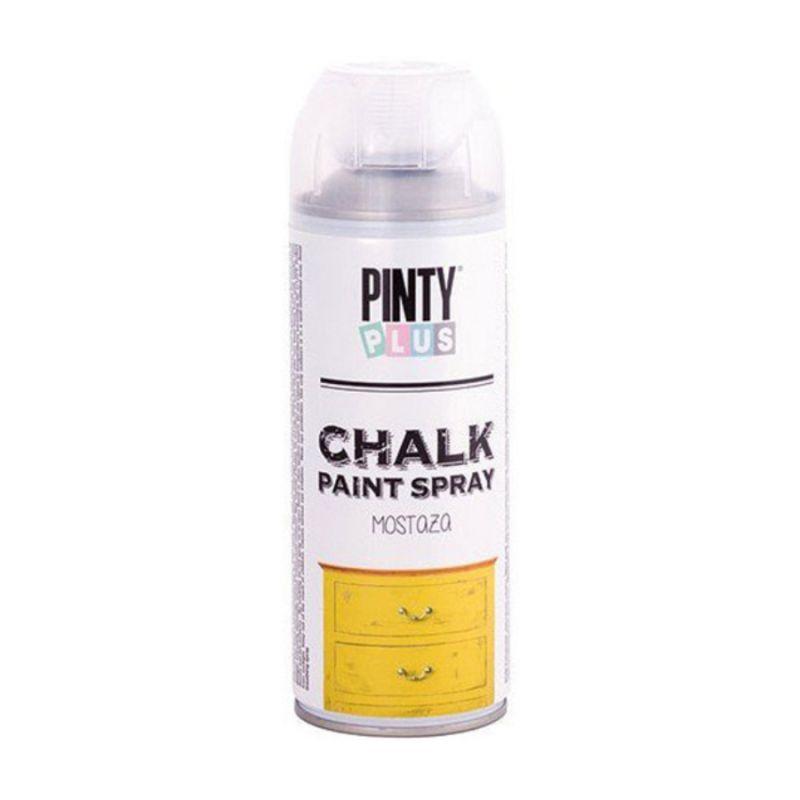 

Краска-аэрозоль на водной основе PINTYPLUS Chalk-finish 400мл светло-желтый (8429576235005)