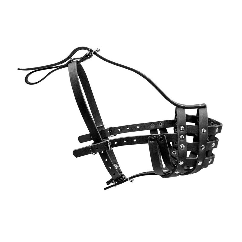 

Намордник CoLLaR кожа черный твердый 06191 (4820082491284)