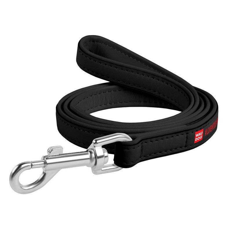 

Поводок WAUDOG Design I LOVE кожа черный 37971 (4823089310626)