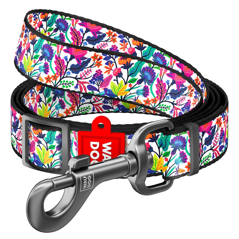 

Поводок WAUDOG Nylon Волшебные цветы нейлон разноцветный регулируемый 5290 (4823089325842)