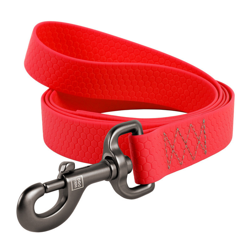 

Поводок WAUDOG Waterproof COLLARTEX водостойкий красный 27233 (4823089310145)