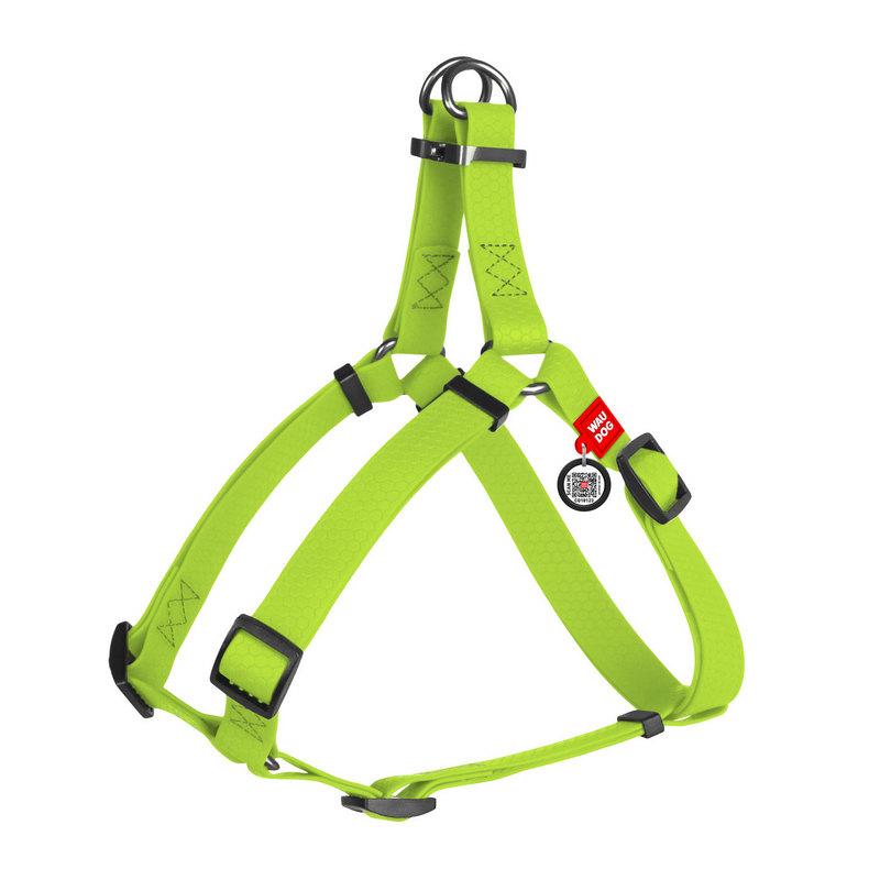 

Шлея WAUDOG Waterproof COLLARTEX салатовый водостойкая 27645 (4823089319209)