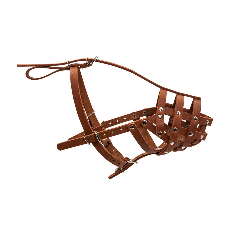 

Намордник CoLLaR кожа коричневый твердый 06096 (2006096000007)