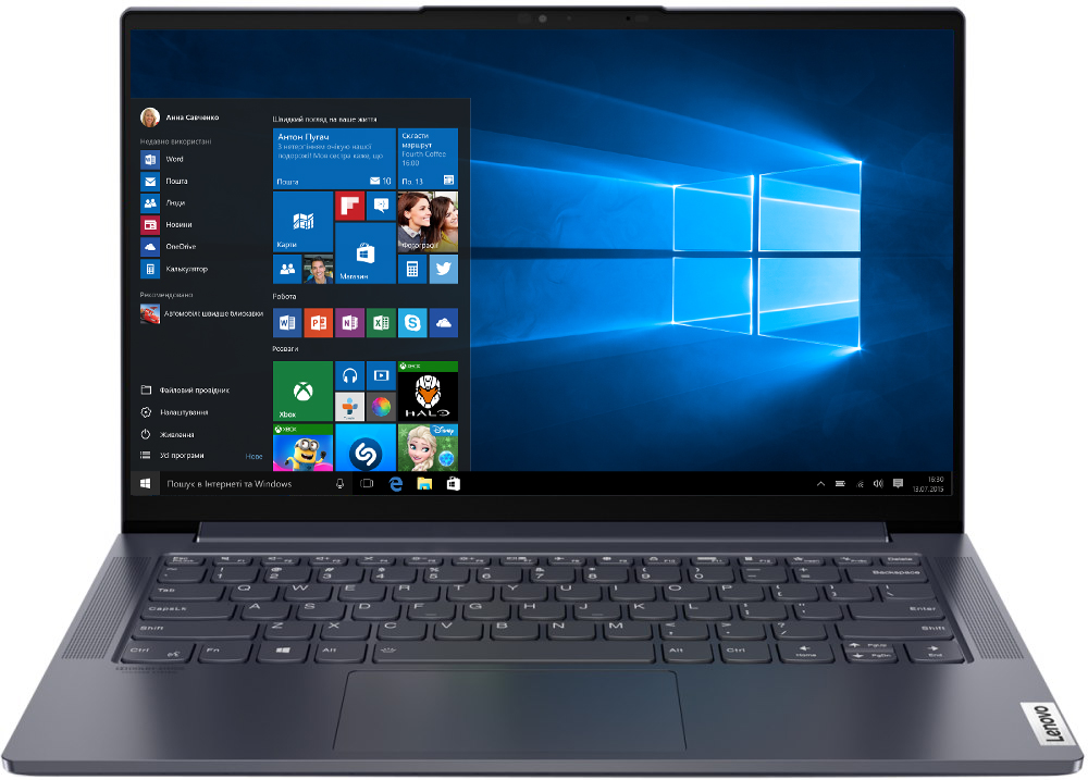 

Ноутбук Lenovo Yoga Slim 7 14ARE05 (82A200BNRA) Slate Grey