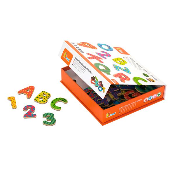 

Набір магнітних літер і цифр Viga Toys, 77 шт. (59429)