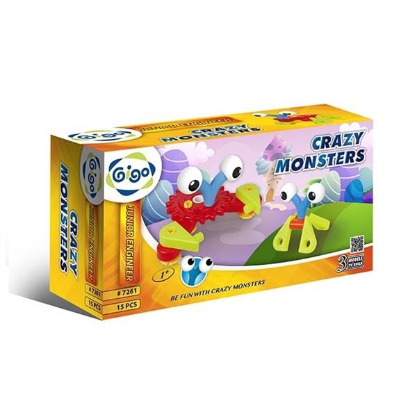 

Конструктор Gigo Шалені монстри (7261)