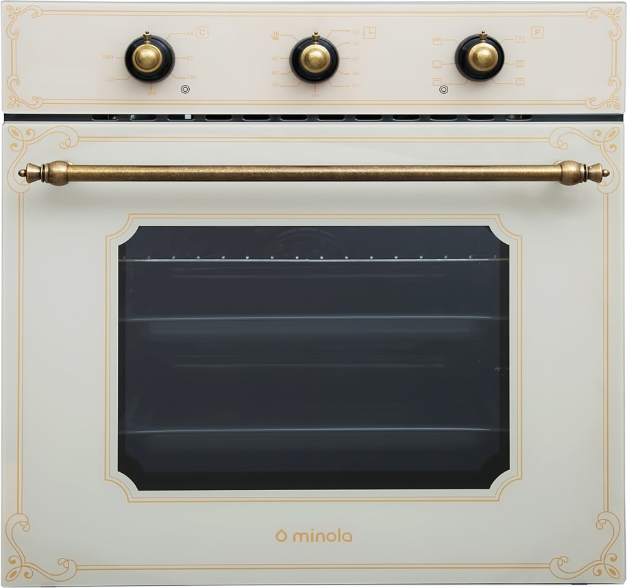 

Духовой шкаф электрический MINOLA OE 66134 IV RUSTIC GLASS