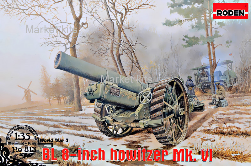 

Гаубица BL 8-inch Howitzer Mk.VI 1:35 RODEN (RN813)