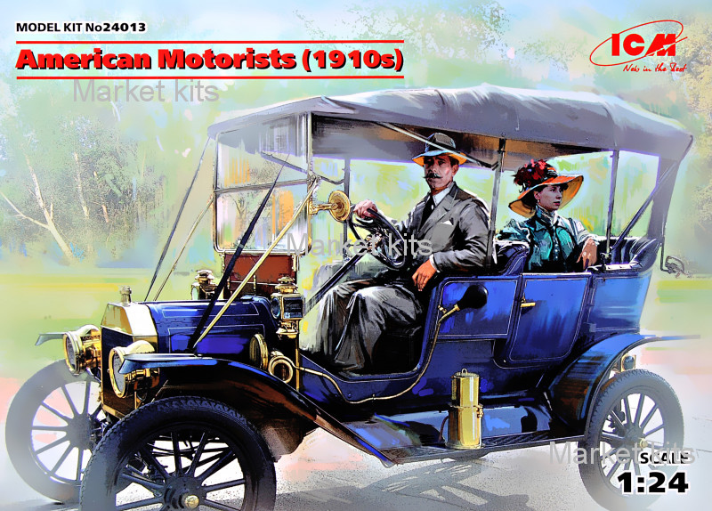 

Американские автолюбители (1910-е г.) 1:24 ICM (ICM24013)