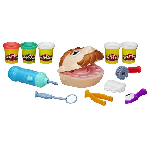 

Игровой набор Hasbro для лепки Стоматолог мр. Зубастик Play-Doh Doctor Drilln Fill Retro Pack (B5520)