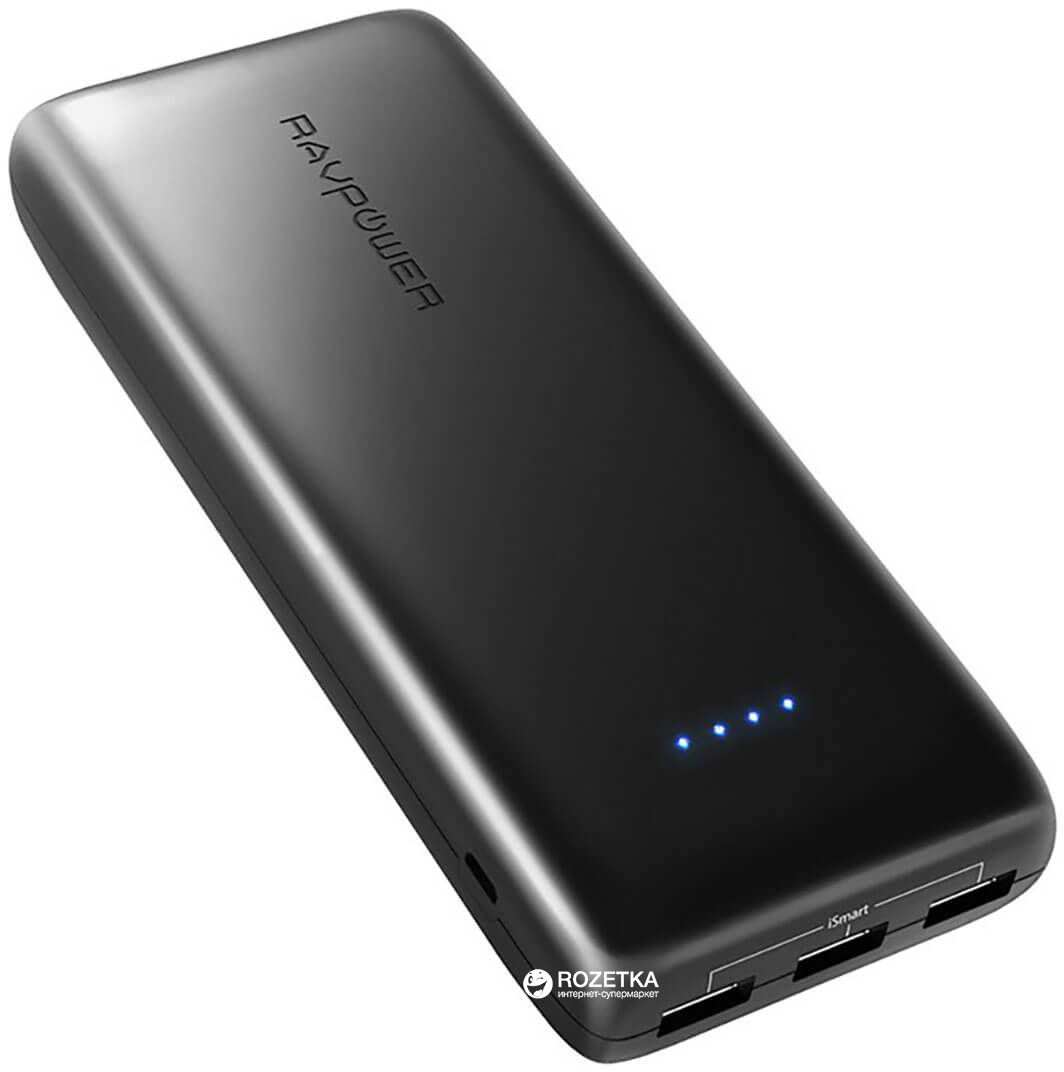 

УМБ RavPower 22000 mAh Black (RP-PB052BK)