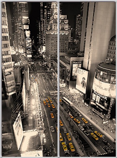 

Шкаф купе Luxe Studio Стандарт-1 Фотопечать Архитектура-27 1500x2100x450 двухдверный