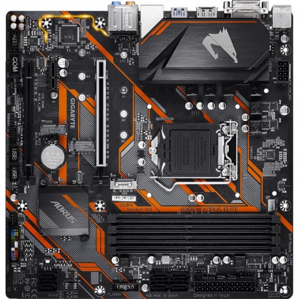 

Материнская плата GIGABYTE B365 M AORUS ELITE (F00190353)