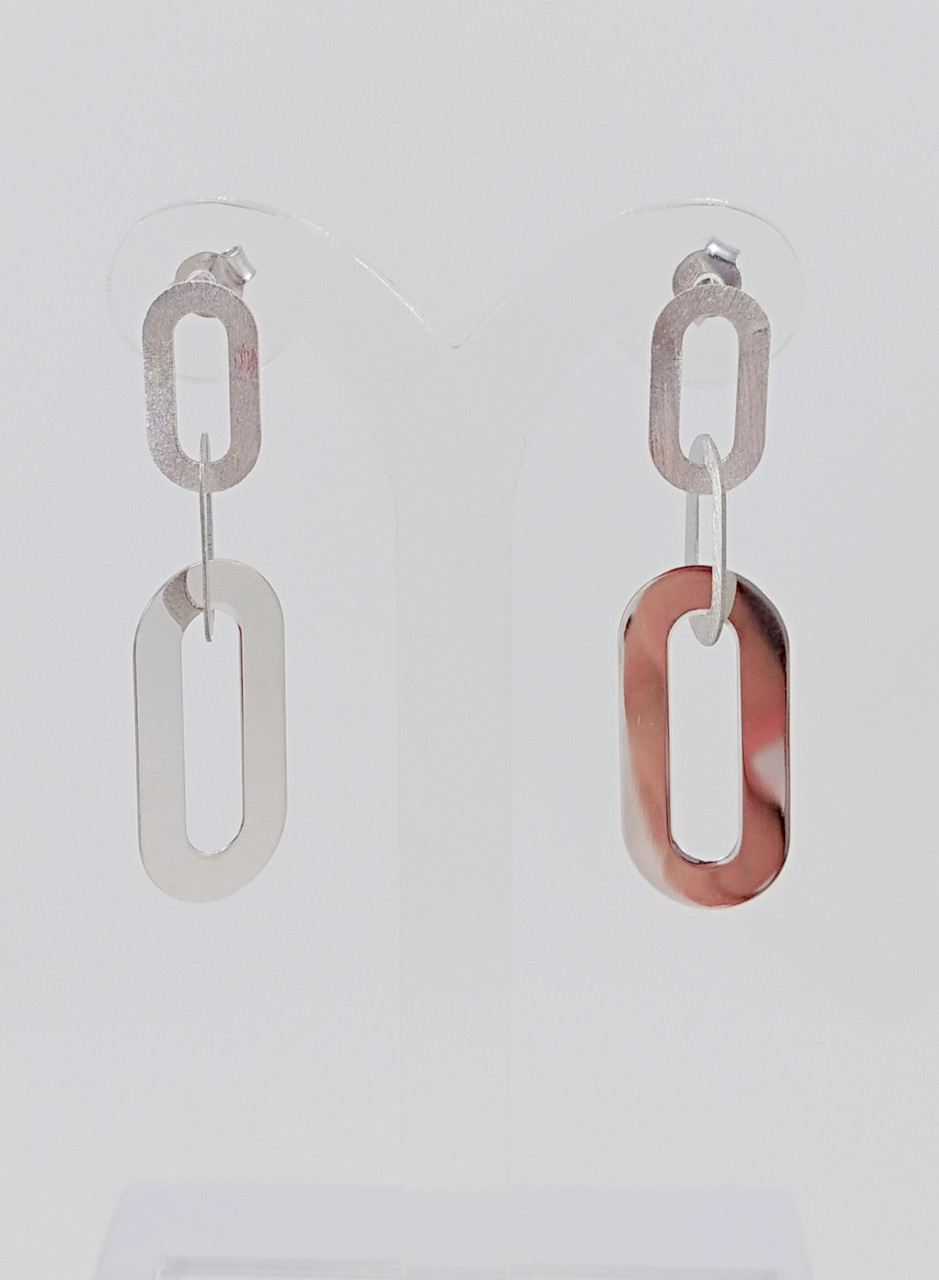 

Серьги серебряные ORT7935-б
