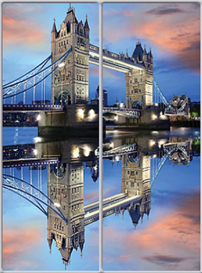 

Шкаф купе Luxe Studio Стандарт-1 Фотопечать Архитектура-24 1400x2000x450 двухдверный (9596)