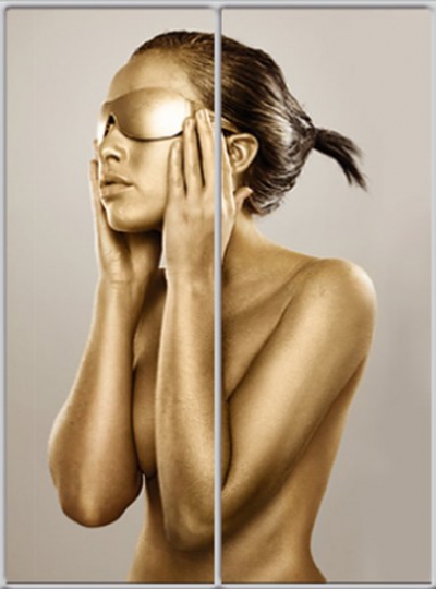 

Шкаф купе Luxe Studio Стандарт-1 Фотопечать Салон красоты-2 1200x2000x450 двухдверный