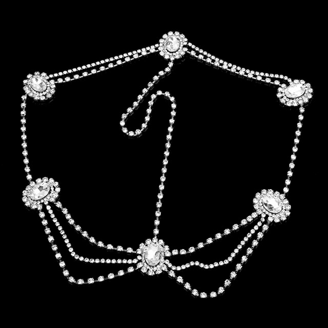 

Тика на свадьбу Сверкающая DiaDemaGrand Серебряный с белым камнем (121931-15-2)