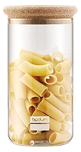 

Банка для сыпучих продуктов Bodum Cork Line 2 л (8650-109-2)