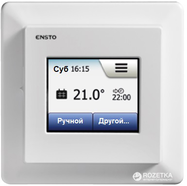 

Терморегулятор Ensto 16 A (ECO16TOUCH)