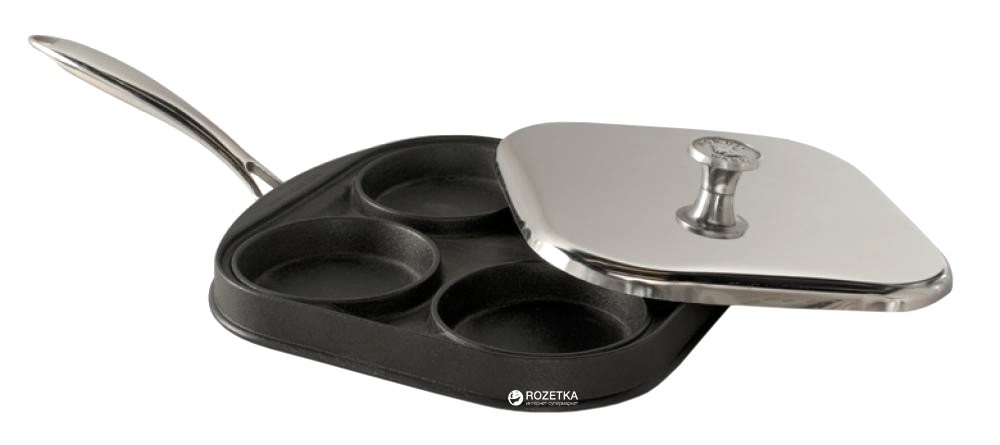 

Сковорода порционная Nordic Ware с крышкой 30x54x5 см