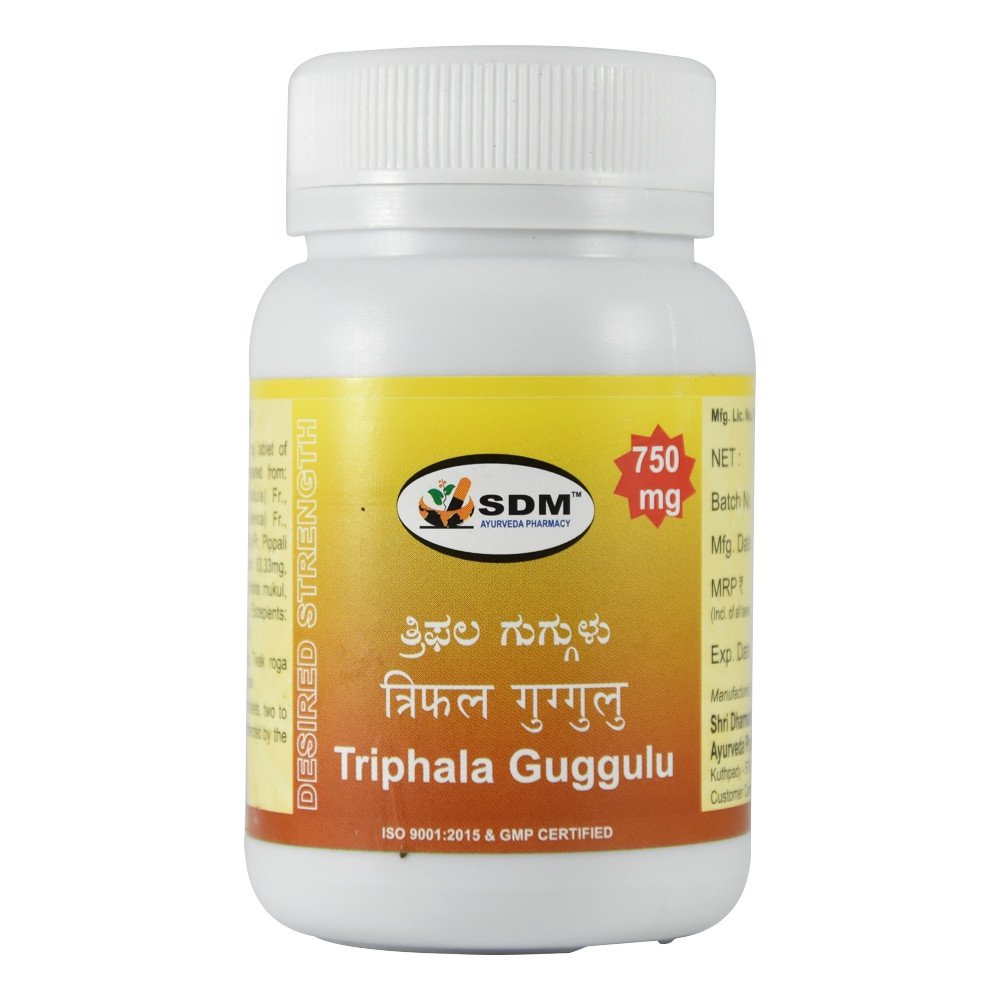 

Таблетки Трифала Гуггул SDM, 100 табл. (2211)