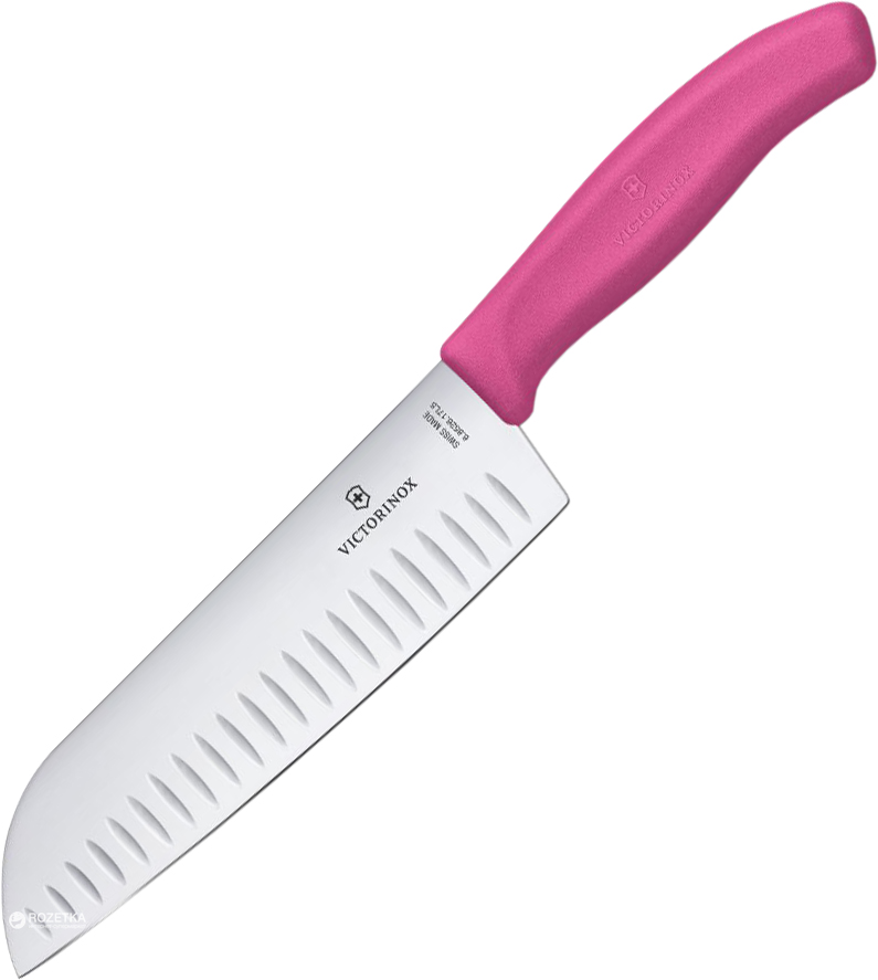 

Кухонный нож Victorinox SwissClassic Сантоку 170 мм в блистере Pink (6.8526.17L5B)