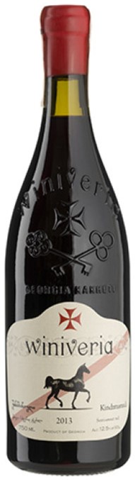 Вино Winiveria Kindzmarauli червоне напівсолодке 0.75 л (4860100870080) — фото 1