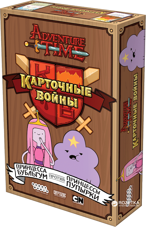 

Настольная игра Hobby World Время приключений: Карточные войны. Принцесса Бубыльгум против Принцессы Пупырки (4620011817099)