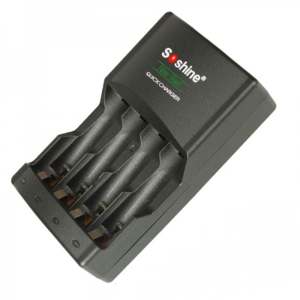 

Зарядное устройство, быстрое Soshine SC- U1 (2000mAh, 1-4 AA/AAA)