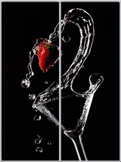 

Шкаф купе Luxe Studio Стандарт-1 Фотопечать HoReCa-4 1900x2400x450 двухдверный