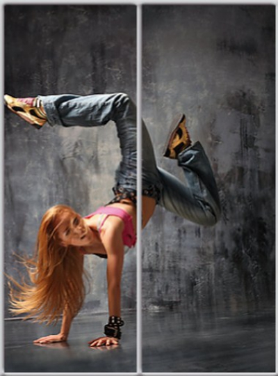 

Шкаф купе Luxe Studio Стандарт-1 Фотопечать Disco-3 1900x2300x450 двухдверный